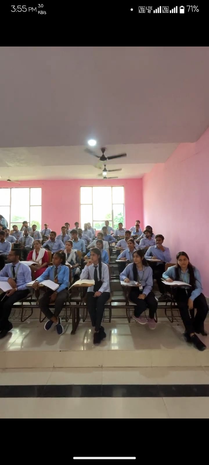 Classrooms at MITS Lucknow