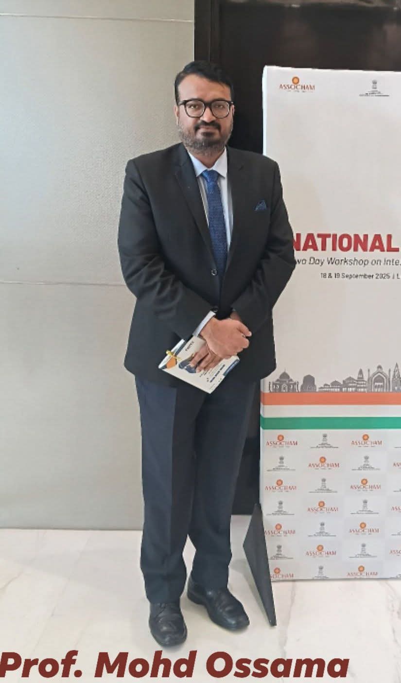Prof. Mohd Ossama — Head, Training & Placement Cell, MITS Lucknow