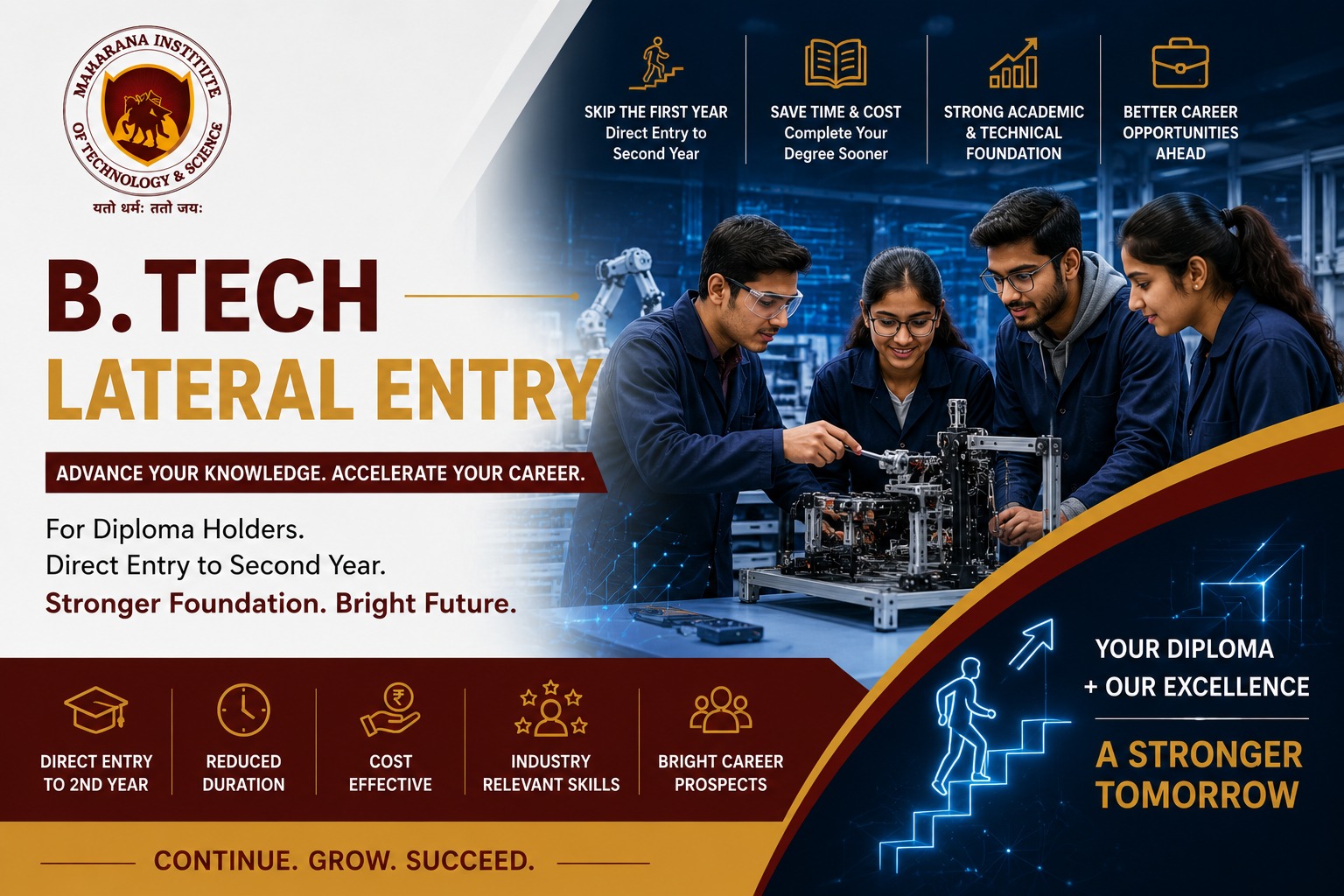B.Tech Lateral Entry at MITS Lucknow